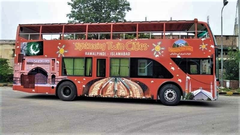 Toursim Development Corporation of Pakistan Bus Service